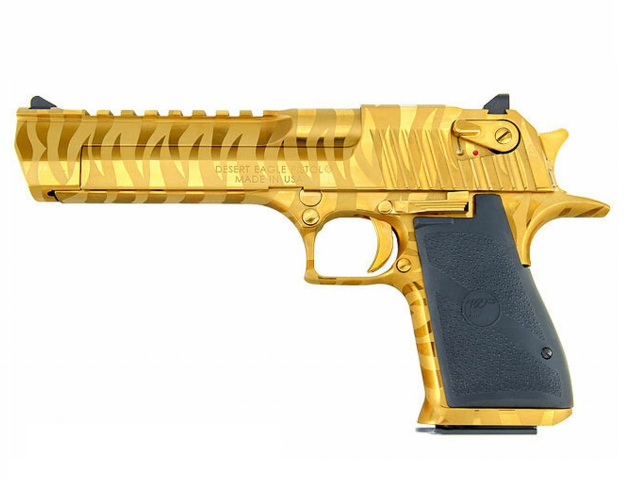 Desert Eagle 6 Gold Tiger Stripe, Pistols, Handguns